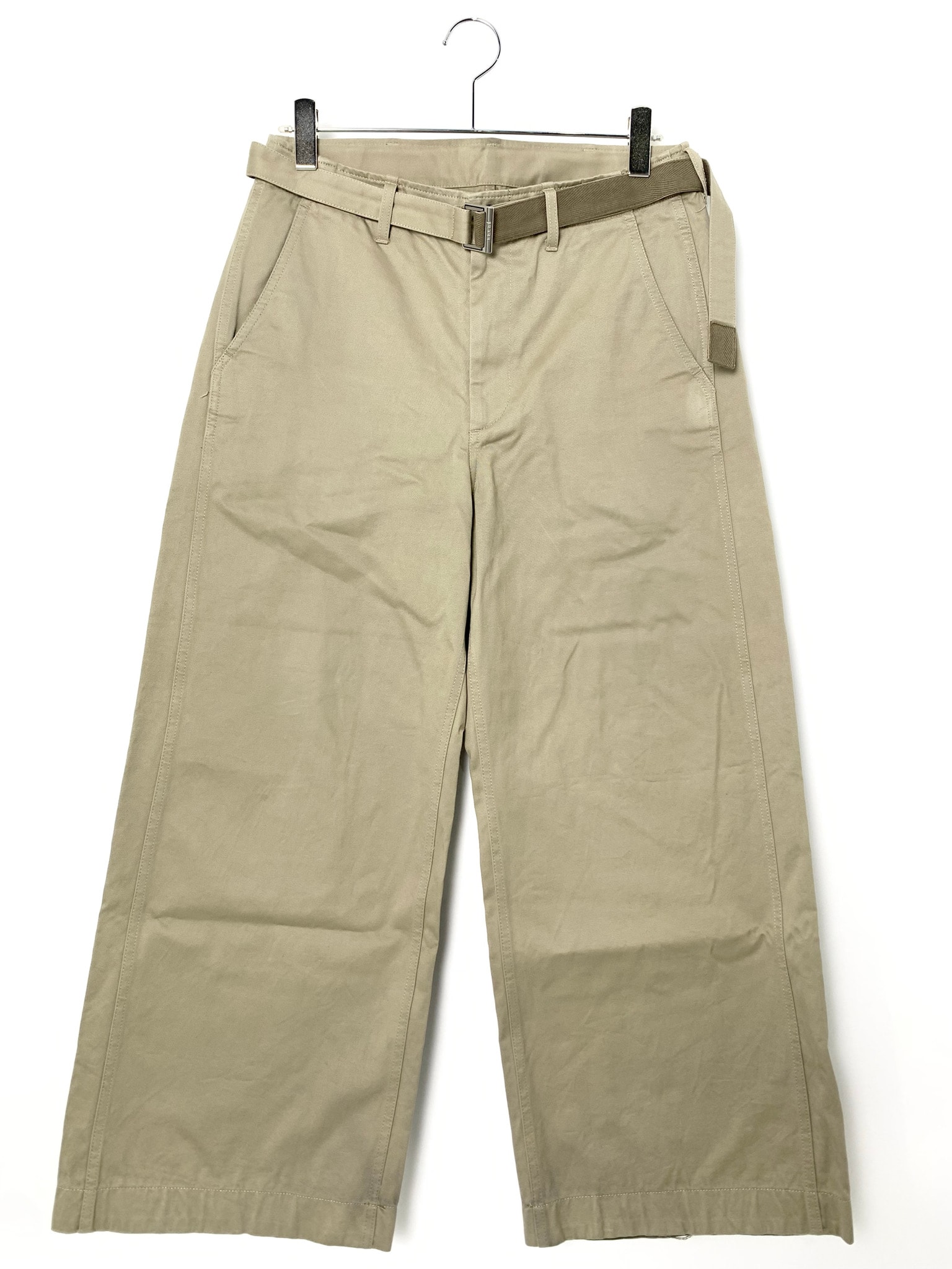 sacai Cotton Chino Pants "Beige"