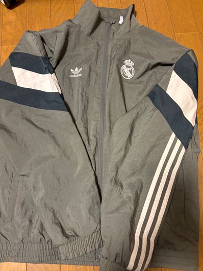 adidas Real Madrid Lifestyle OG Track Top "Charcoal/Dark Gray"
