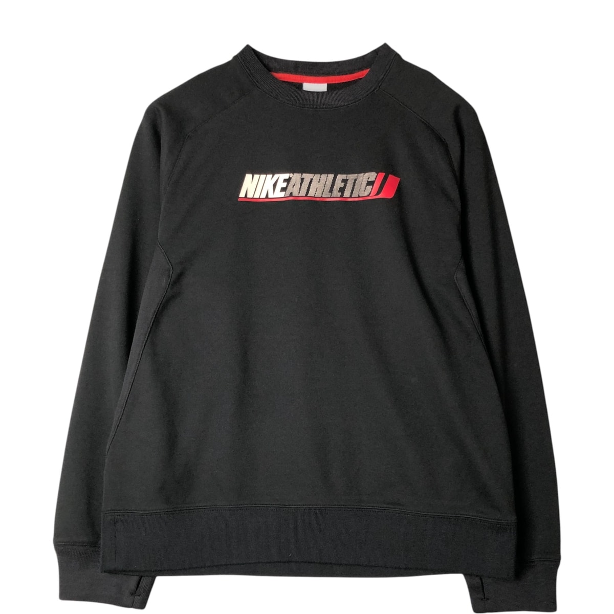 古着 00年代 ナイキ NIKE プリントスウェットシャツ トレーナー メンズL相当/eaa582140