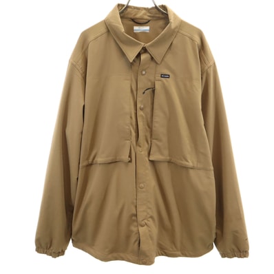 Columbia コロンビア ヘリテージリッジ シャツジャケット L ブラウン アウトドア