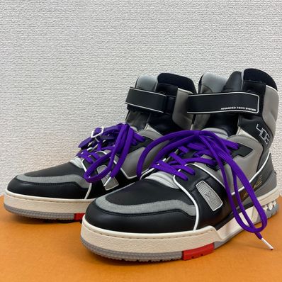 LVハイトップ トレイナー・ライン スニーカー