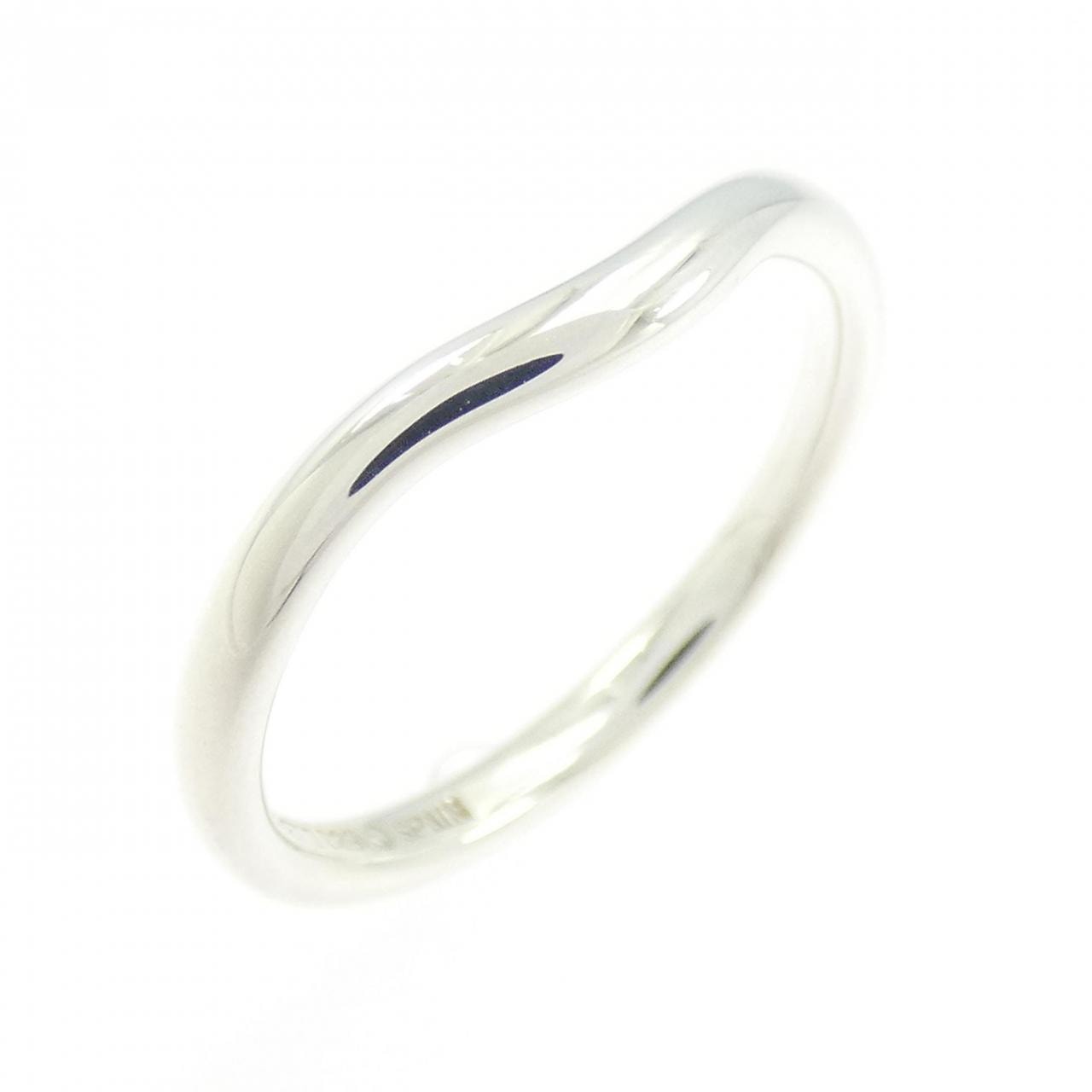 ティファニー カーブド リング