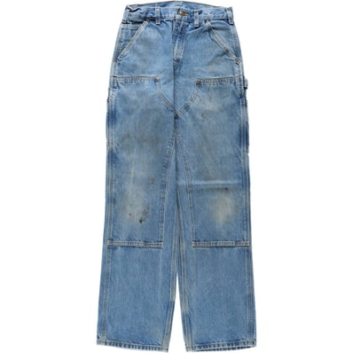 古着 カーハート Carhartt Loose Original Fit ダブルニー デニムペインターパンツ メンズw28相当/eaa668997