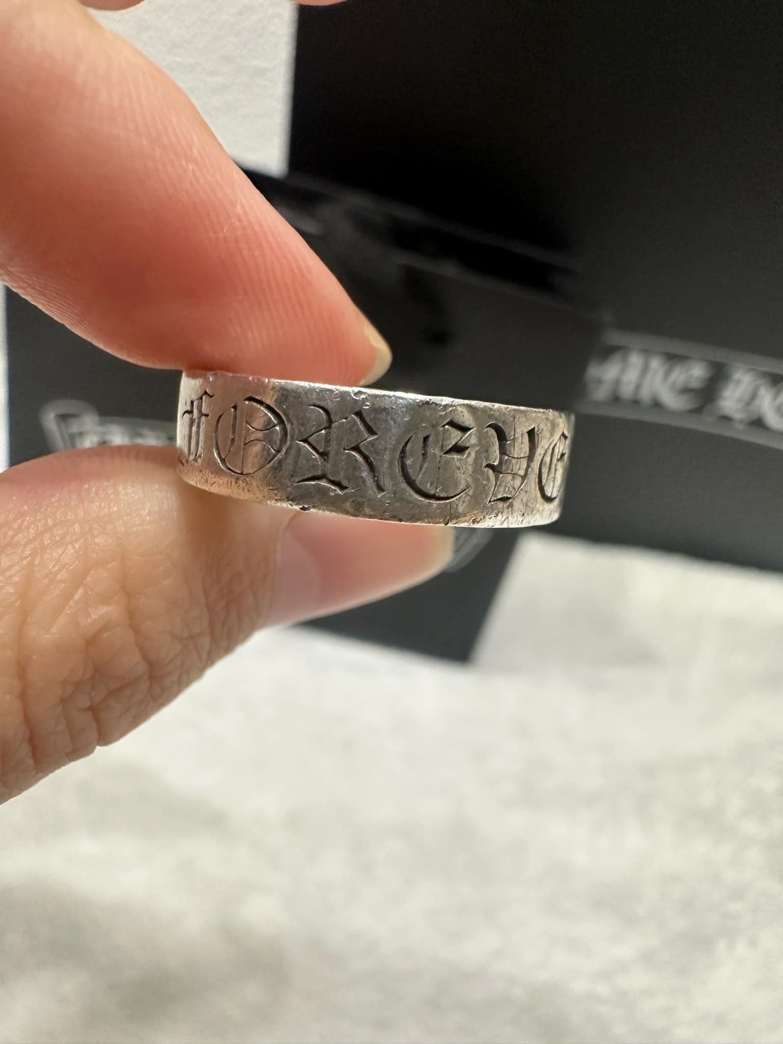 Chrome Hearts Spacer Ring 6mm CH Forever "Silver"