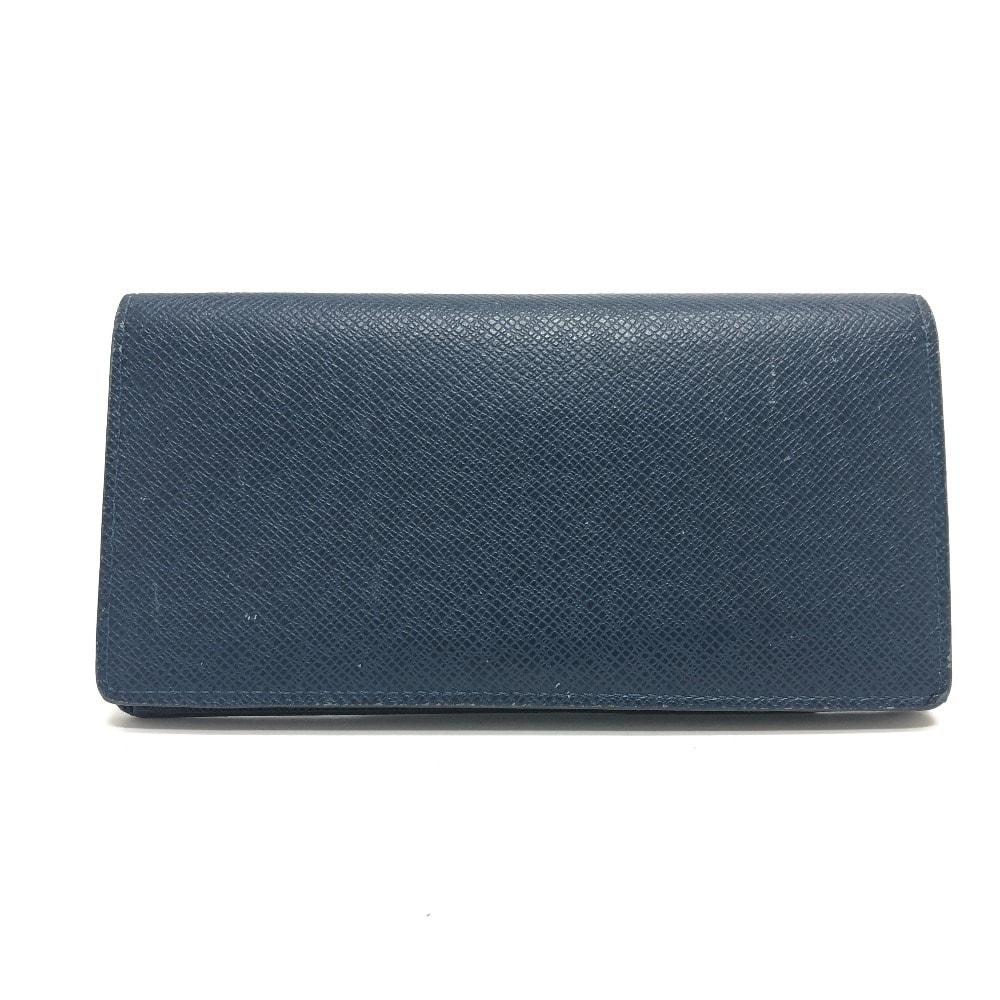 ルイヴィトン LOUIS VUITTON タイガストライプ ポルトフォイユ・ブラザ M64010 長財布 財布 ウォレット  長財布 レザー ブルー