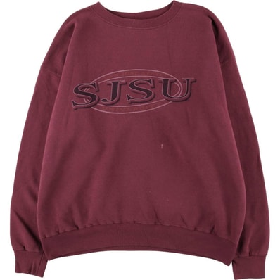 古着 80~90年代 ジャンスポーツ JANSPORT カレッジスウェットシャツ トレーナー USA製 メンズXL相当 ヴィンテージ/eaa585879