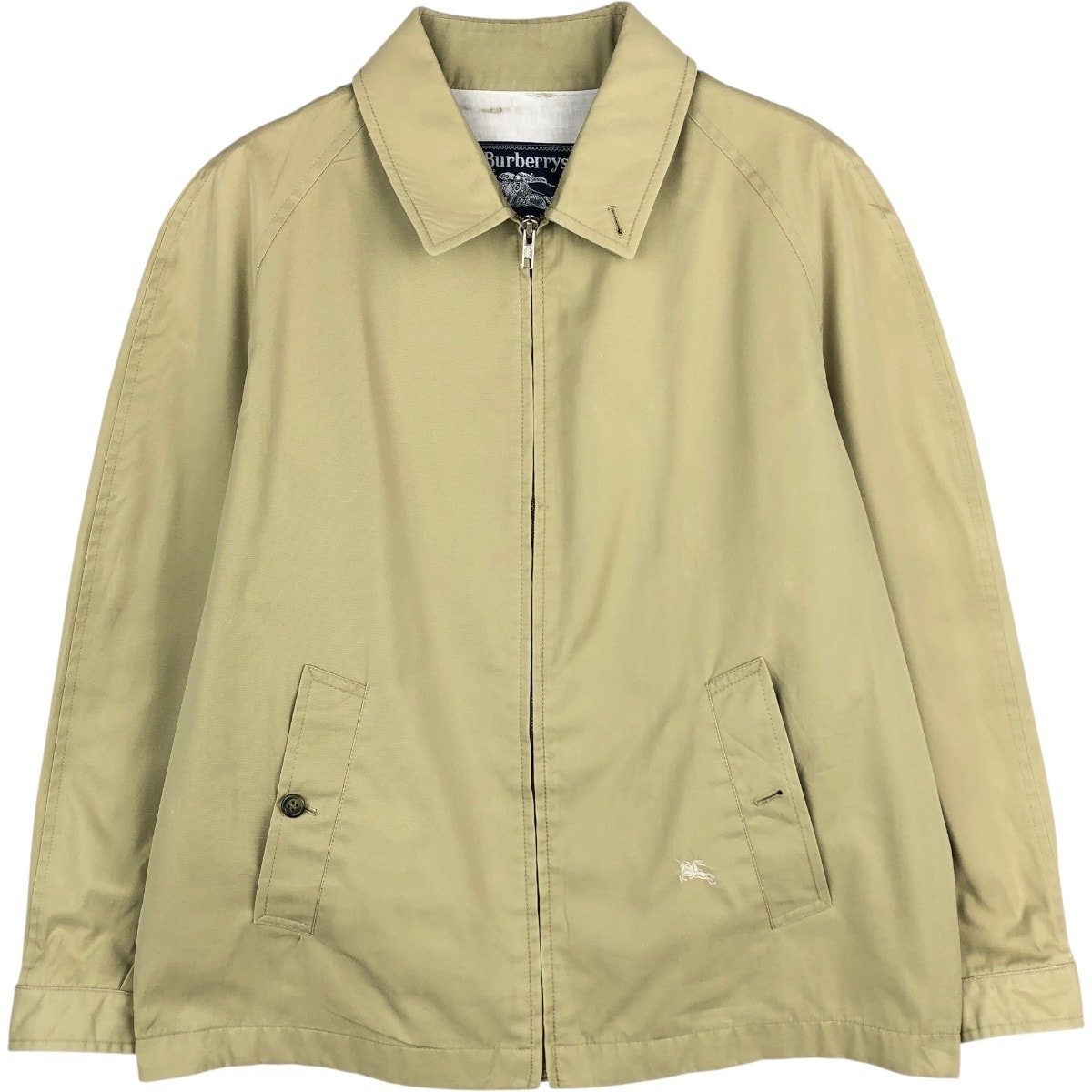 古着 バーバリー Burberry's スイングトップ スポーツジャケット スペイン製 メンズL相当/evb035815