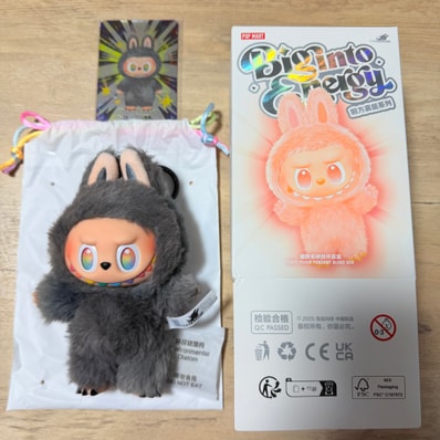 POP MART THE MONSTERS (LABUBU) Big into Energy Series Plush Pendant ID (Secret)