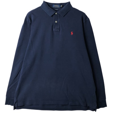 古着 ラルフローレン Ralph Lauren POLO RALPH LAUREN CLASSIC FIT 長袖 ポロシャツ メンズL相当/eaa617203