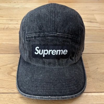 Supreme Denim Camp Cap "Black" (24SS)