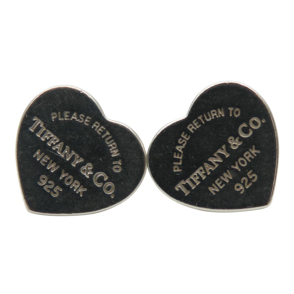 【中古】 ティファニー ピアス リターントゥ ハート シルバー925 約2.2g シルバー アクセサリー レディース 女性 TIFFANY&Co.