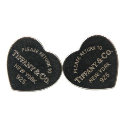 【中古】 ティファニー ピアス リターントゥ ハート シルバー925 約2.2g シルバー アクセサリー レディース 女性 TIFFANY&Co.