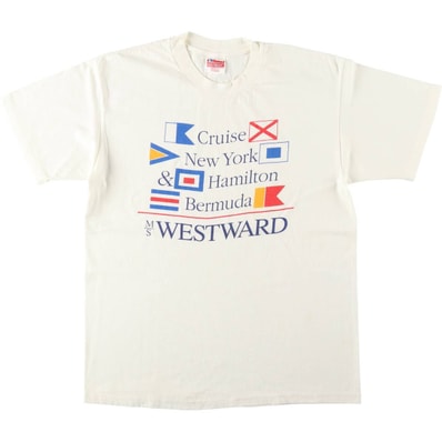 古着 90年代 ヘインズ Hanes HEAVYWEIGHT プリントTシャツ USA製 メンズL相当 ヴィンテージ/eaa636811