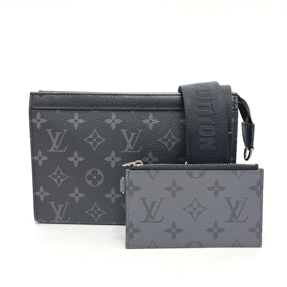 ルイヴィトン LOUIS VUITTON ガストン・ウェアラブル ウォレット M81124 カバン バッグ ショルダーバッグ モノグラムエクリプスキャンバス ブラック 新品
