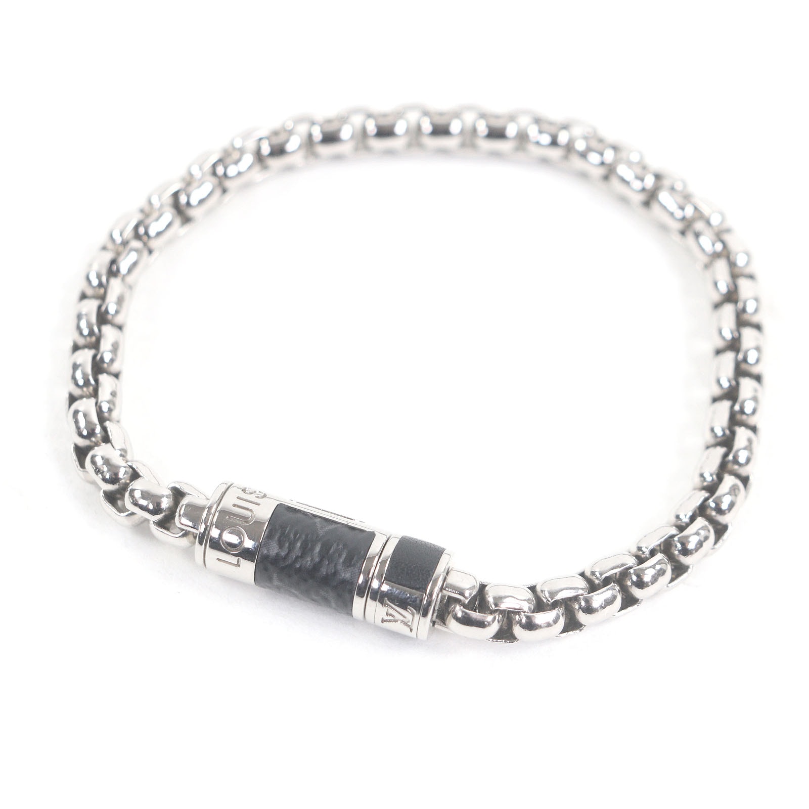 極美品 ルイヴィトン ブレスレット チェーン・モノグラム・エクリプス