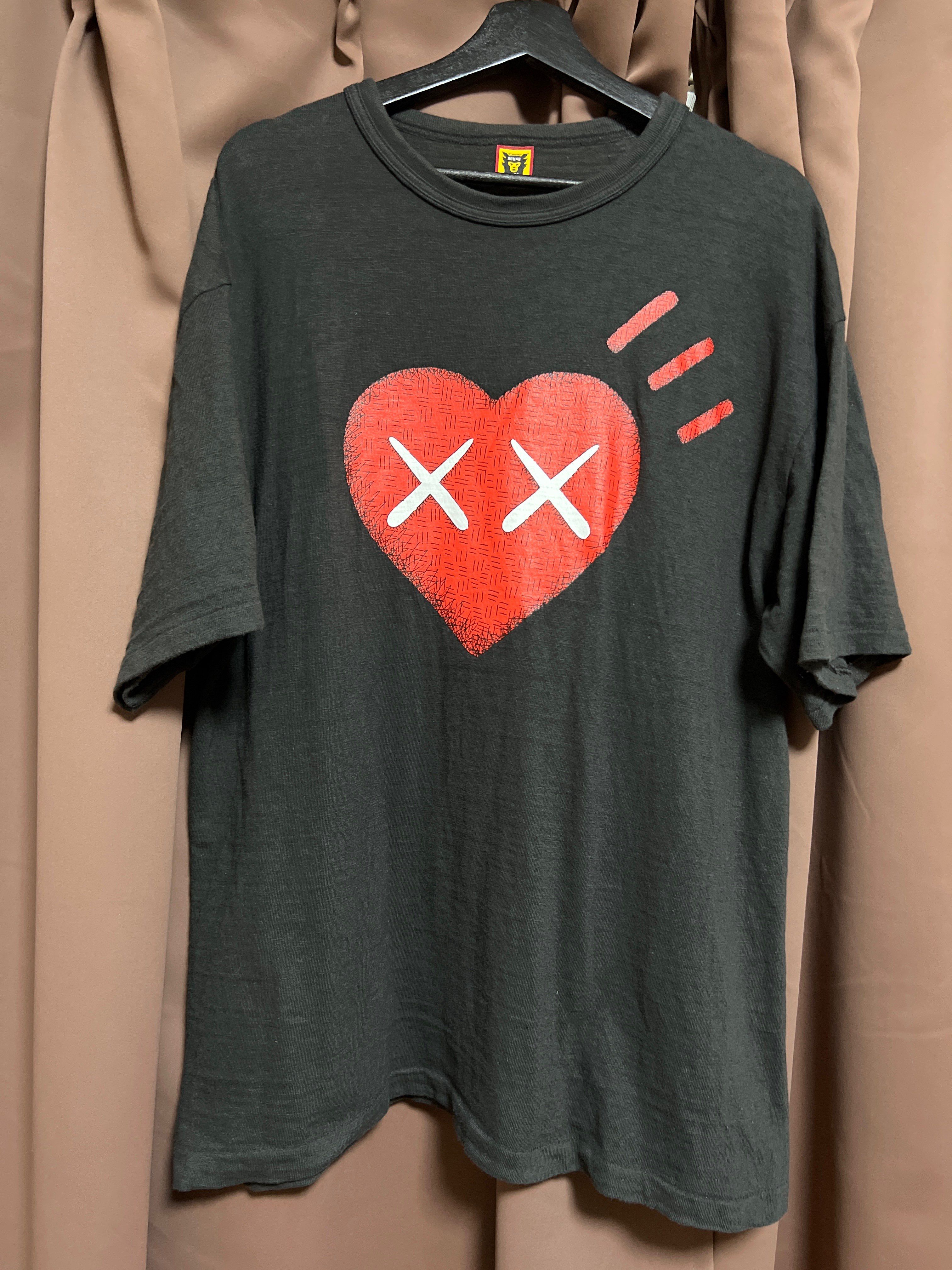 HUMAN MADE x KAWS T-SHRIT #1 "Black"