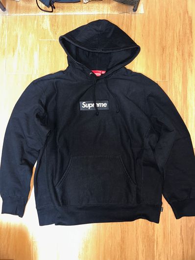 Supreme Box Logo Hooded Sweatshirt "Black" (21FW)