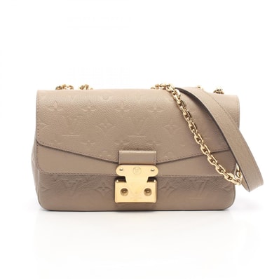 ルイ・ヴィトン LOUIS VUITTON マルソー モノグラムアンプラント トゥルトレール ショルダーバッグ バッグ レザー モノグラム・アンプラント トゥルトレール レディース ベージュ系 M46199 【中古】