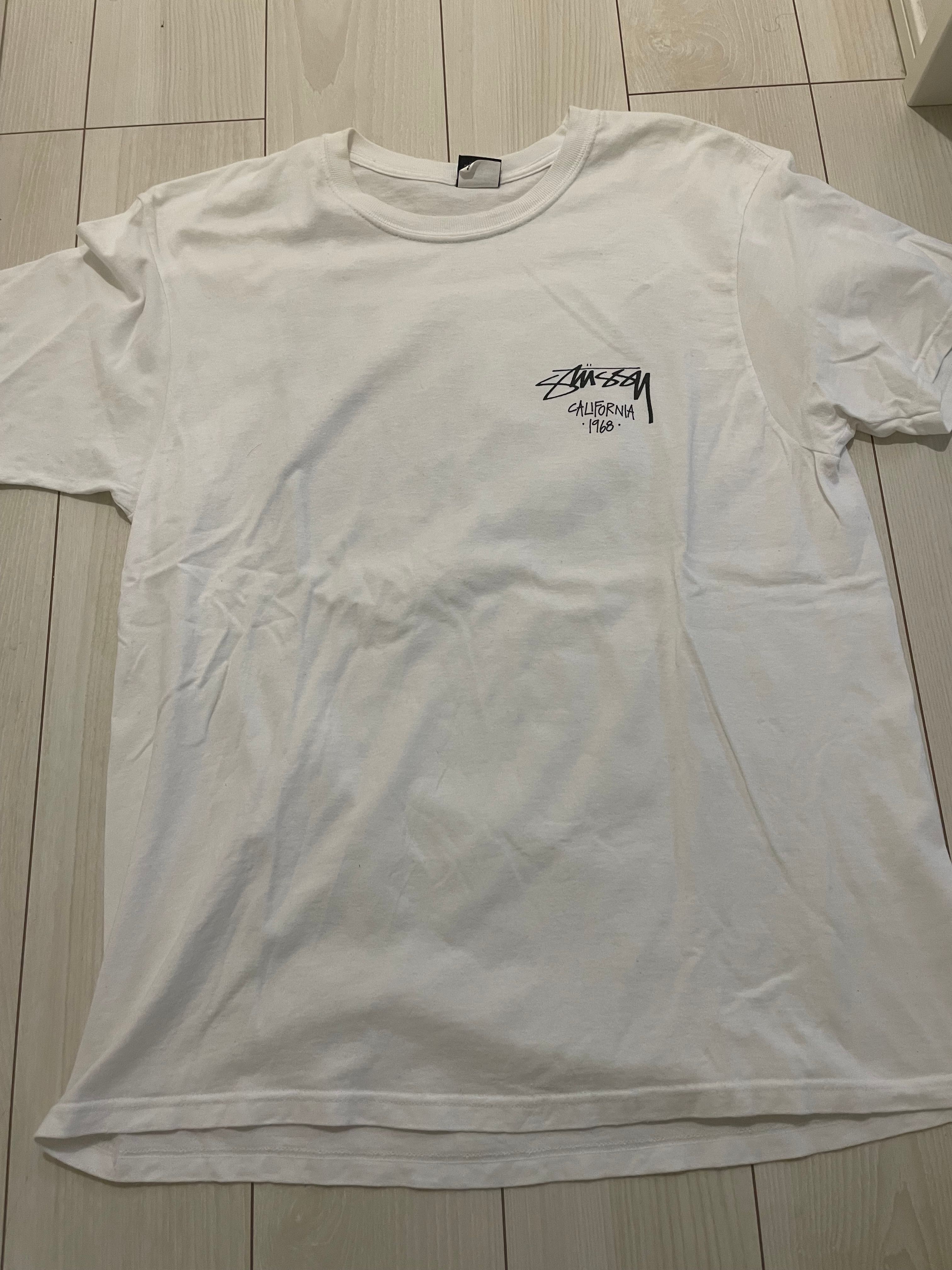 Stussy CALIFORNIA 68 TEE "White"