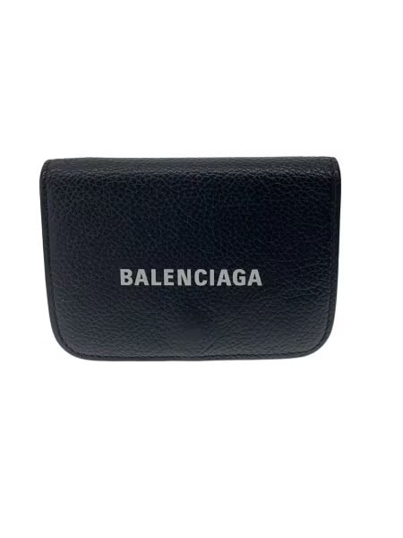 BALENCIAGA Women's Cash Mini Wallet "Black"