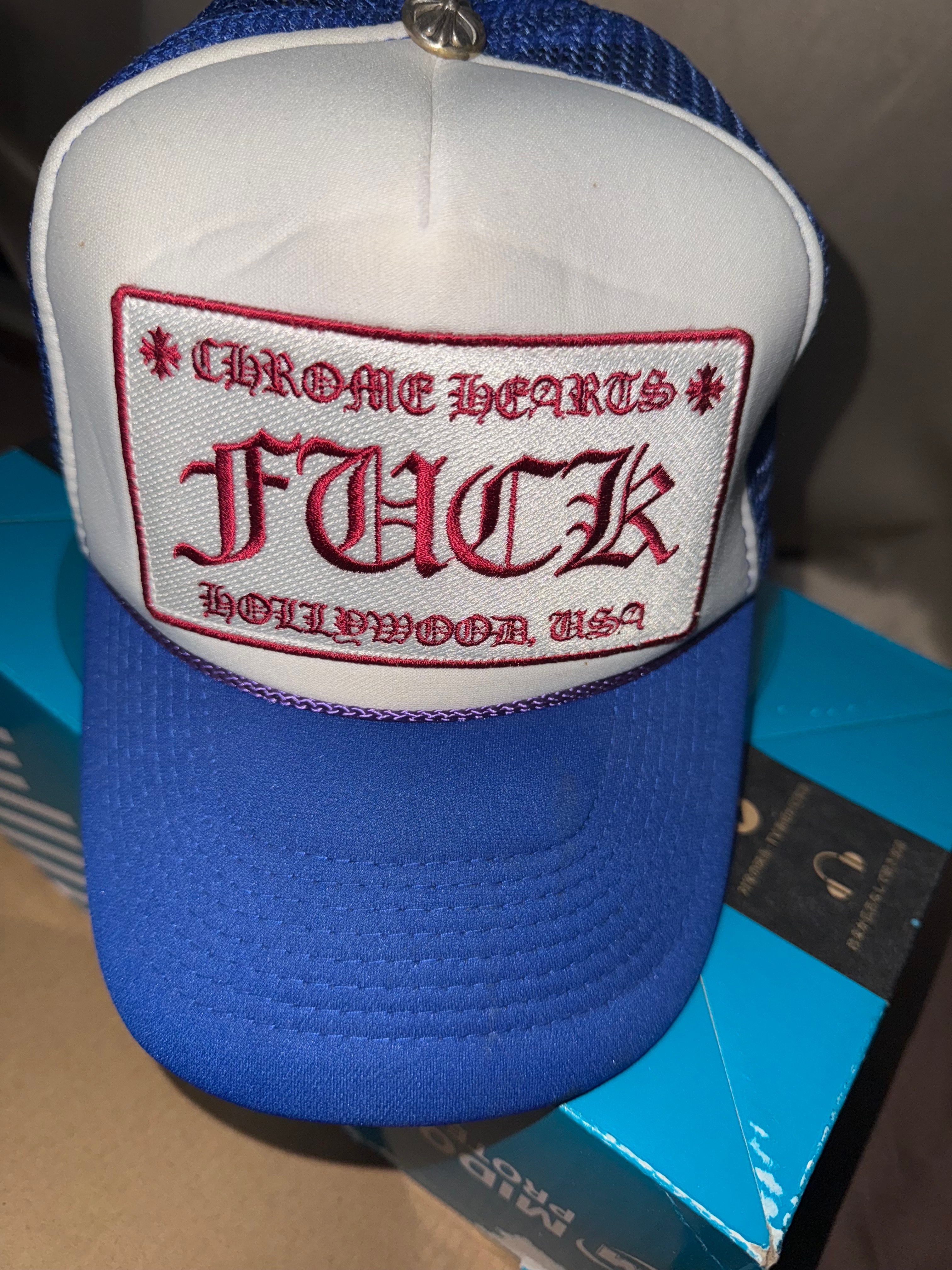 Chrome Hearts Trucker Cap CH "Blue"