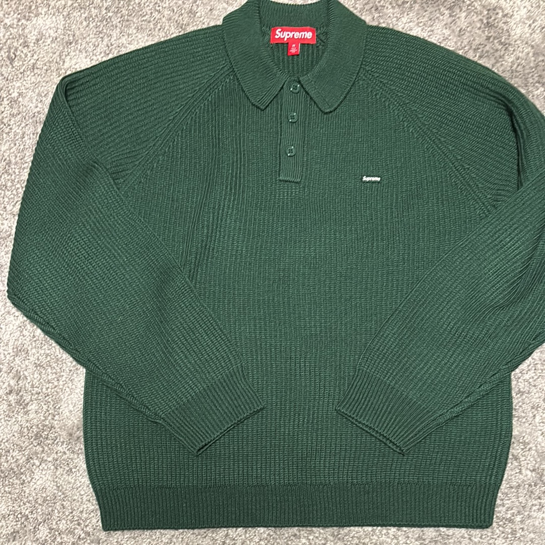 Supreme Small Box Polo Sweater 
