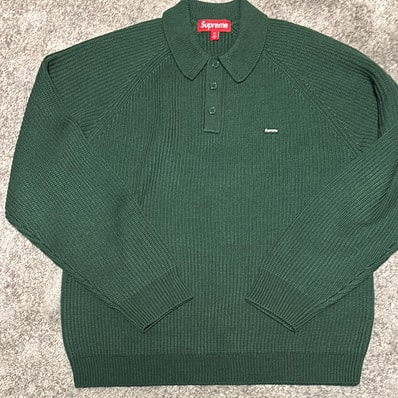 Supreme Small Box Polo Sweater Supreme Small Box Polo Sweater