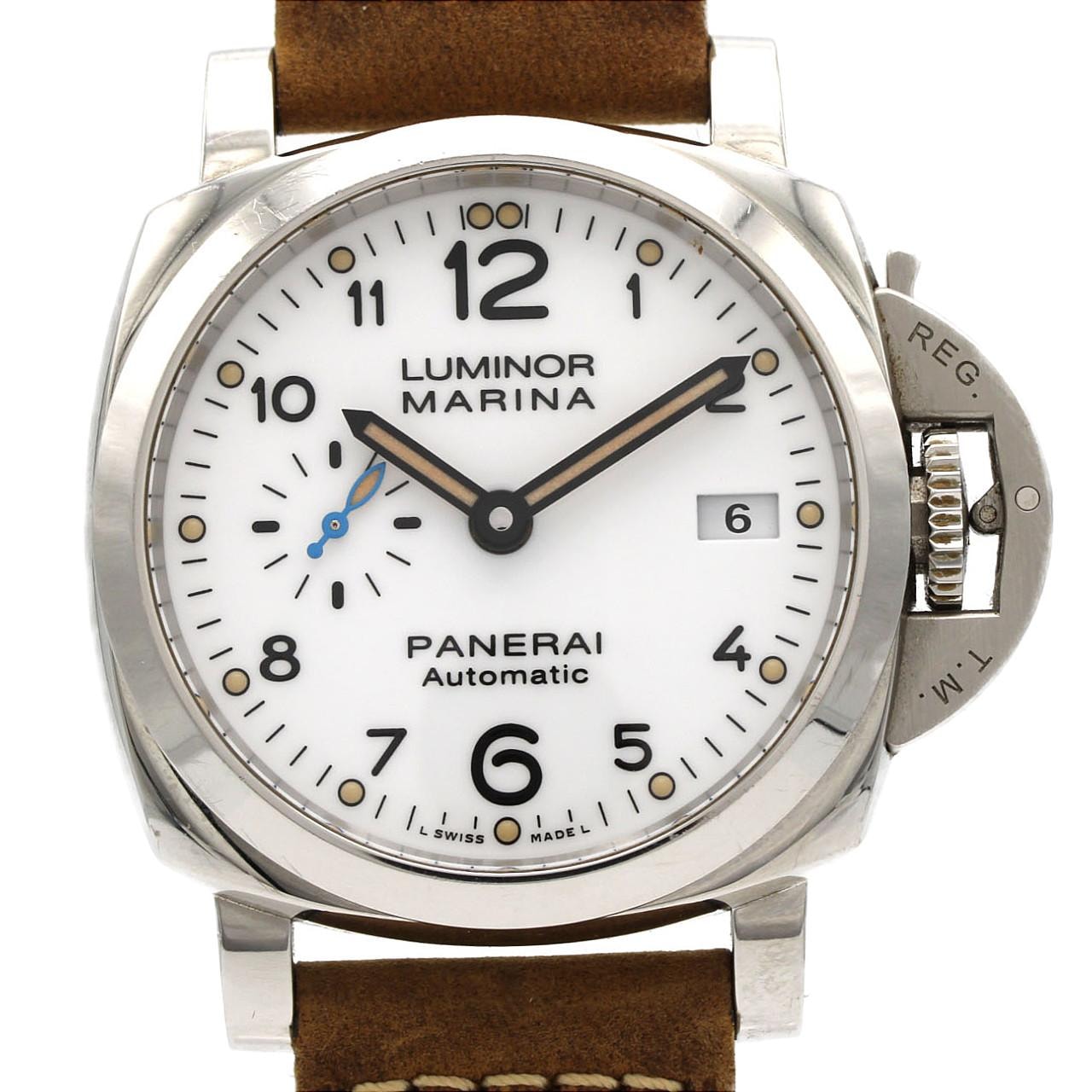 【ノーメンテナンス還元価格】パネライ ルミノールマリーナ1950 3DAYSオートマティックアッチャイオ PAM01523 SS 自動巻