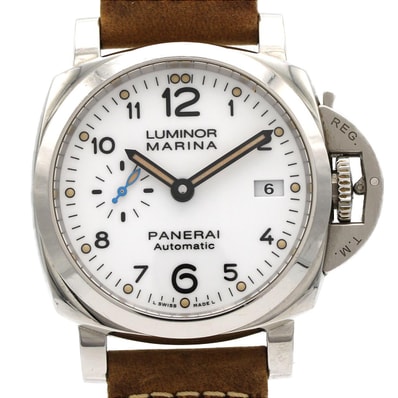 【ノーメンテナンス還元価格】パネライ ルミノールマリーナ1950 3DAYSオートマティックアッチャイオ PAM01523 SS 自動巻