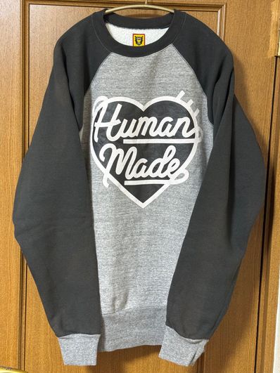 HUMAN MADE HEART SWEATSHIRT "Grey"