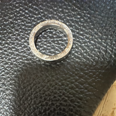 Chrome Hearts 3mm SPACER PLN "Silver"
