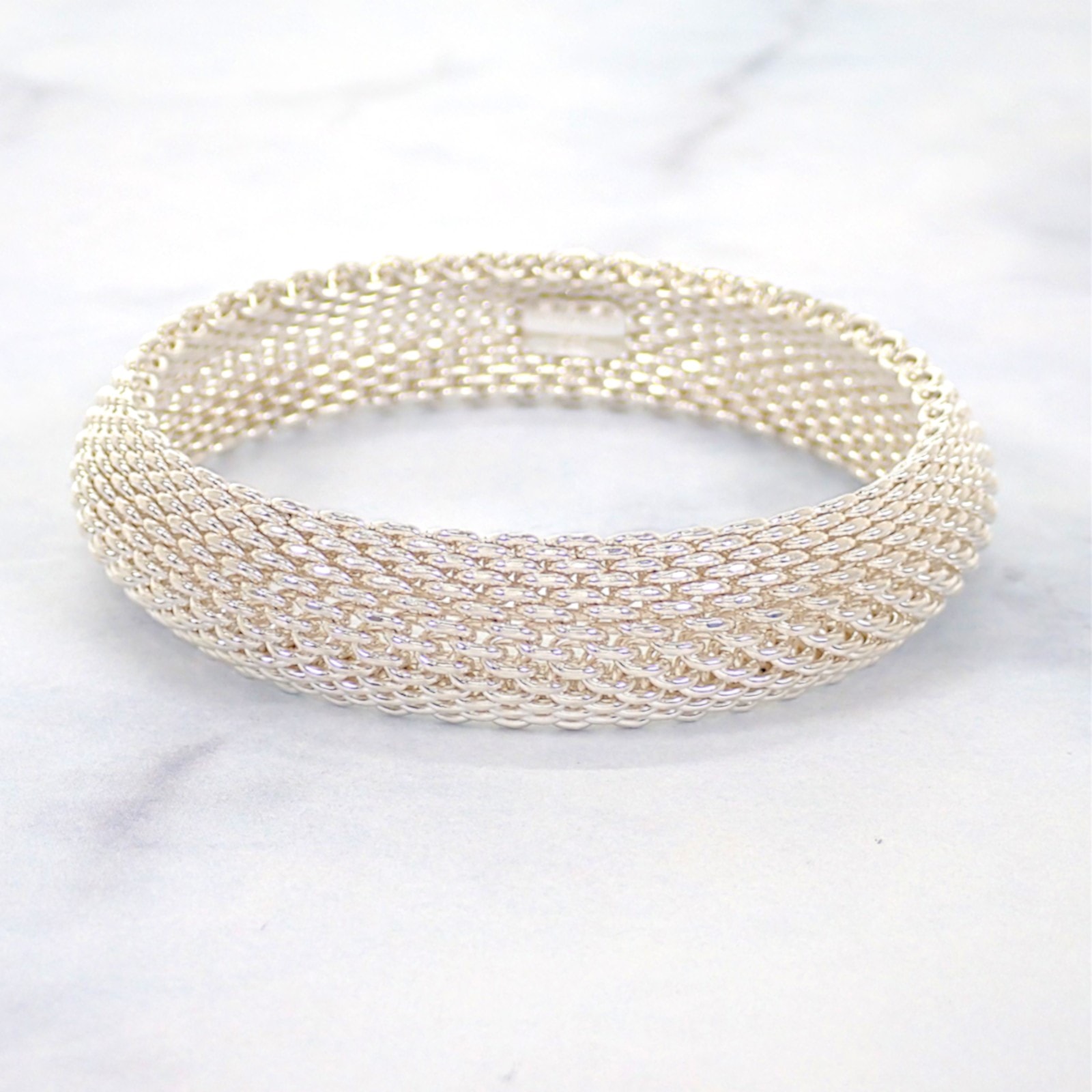 ティファニー TIFFANY&Co. サマセット ブレスレット バングル シルバー925 メンズ レディース【中古】【Aランク】
