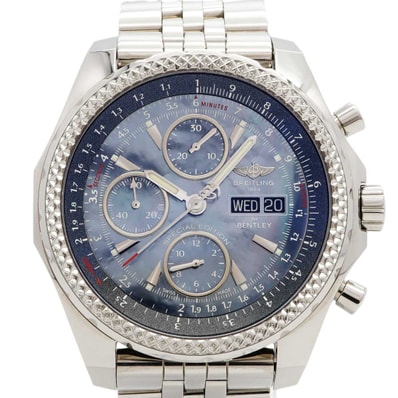 【6wdd0306】ブライトリング ベントレー A133627X/A13362 青文字盤【中古】腕時計 メンズ