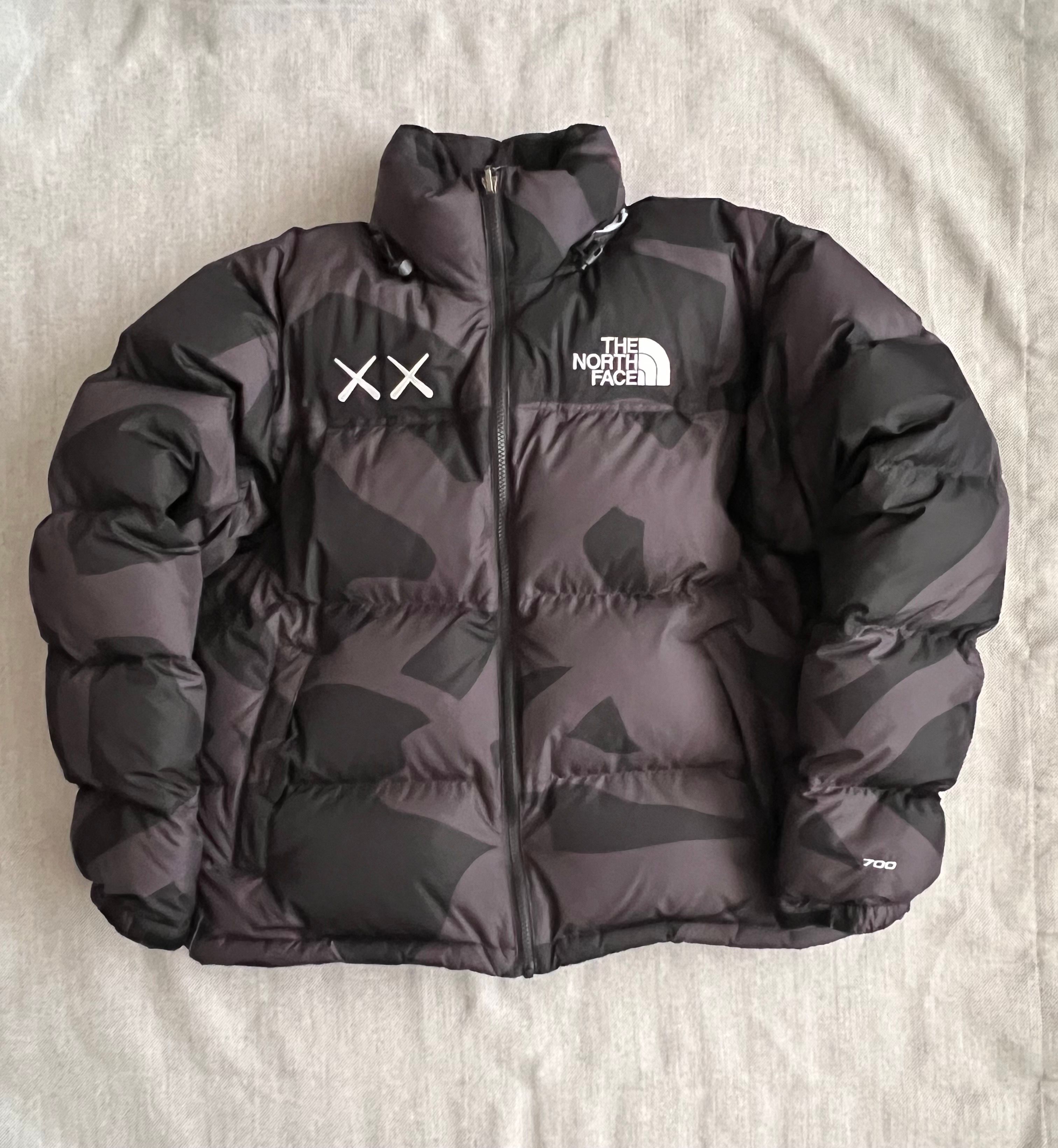 The North Face Kaws Retro 1996 Nuptse Jacket "Black"