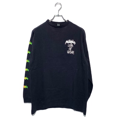 STUSSY MASTERPIECE L/S TEE Black