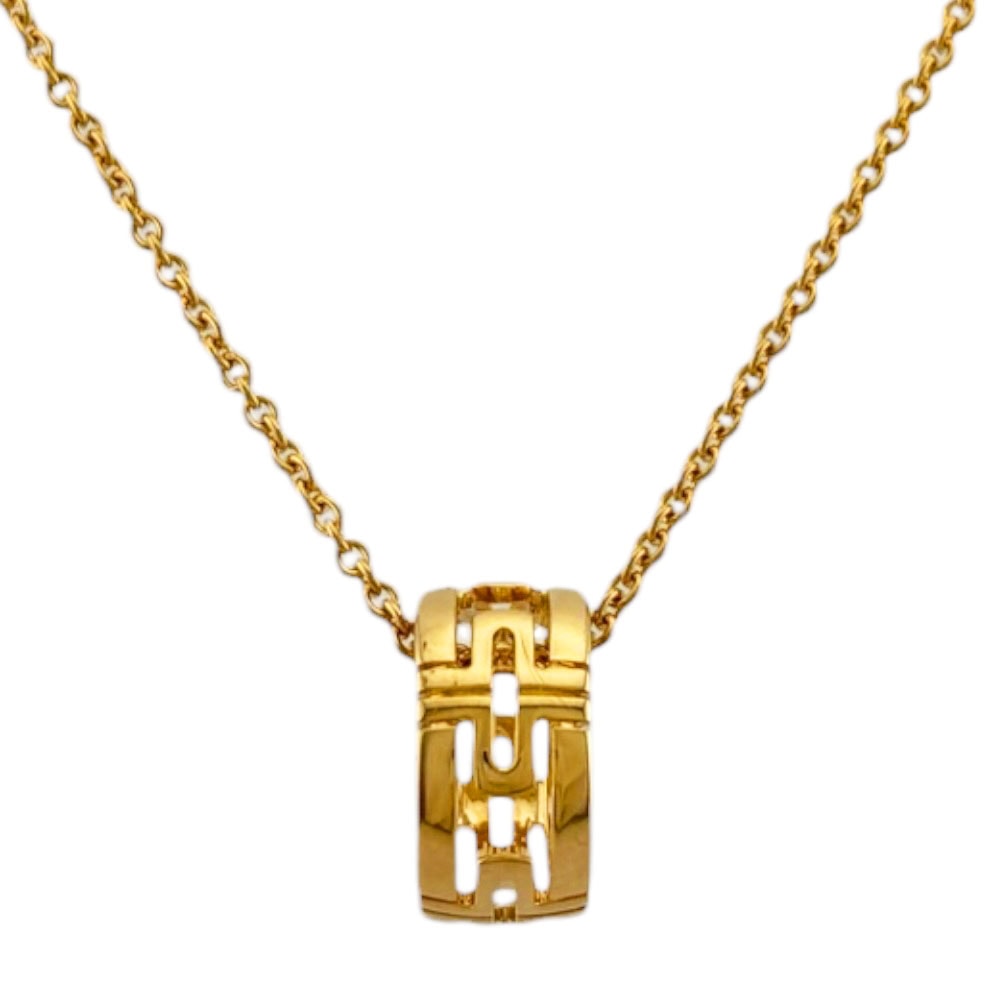 ブルガリ パレンテシ ネックレス 18金 K18イエローゴールド レディース BVLGARI  中古