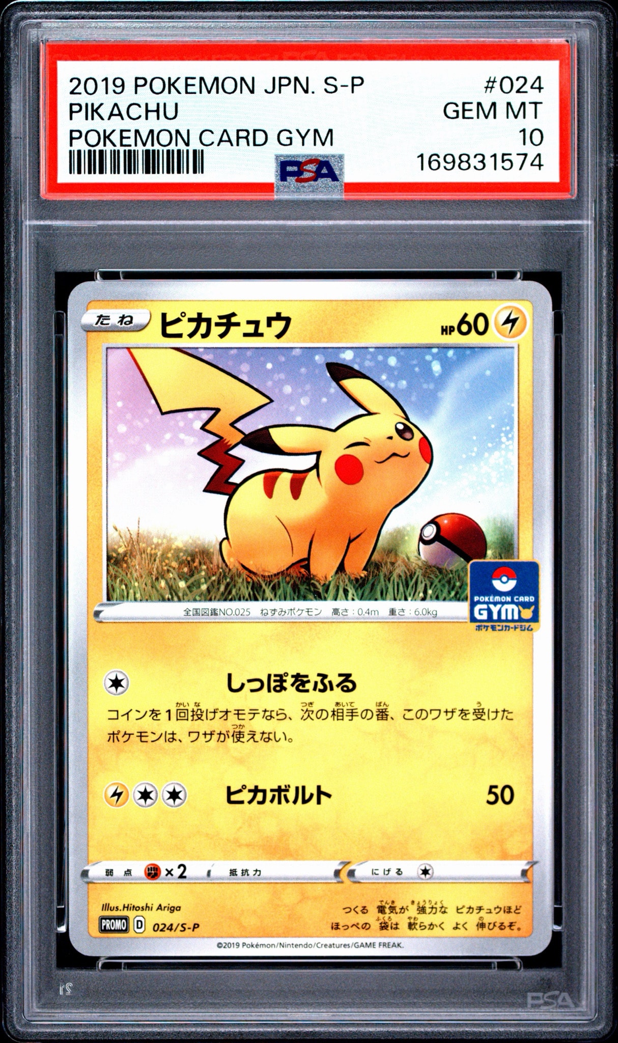 ピカチュウ: プロモ P [S-P 024](ポケモンカードゲーム ソード