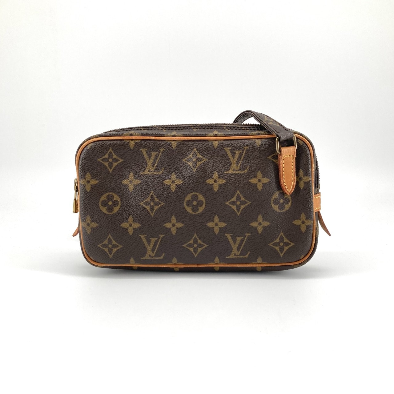 LOUIS VUITTON(ルイ・ヴィトン) ポシェット マルリー バンドリエール モノグラムキャンバス M51828 ショルダーバッグ ブラウン