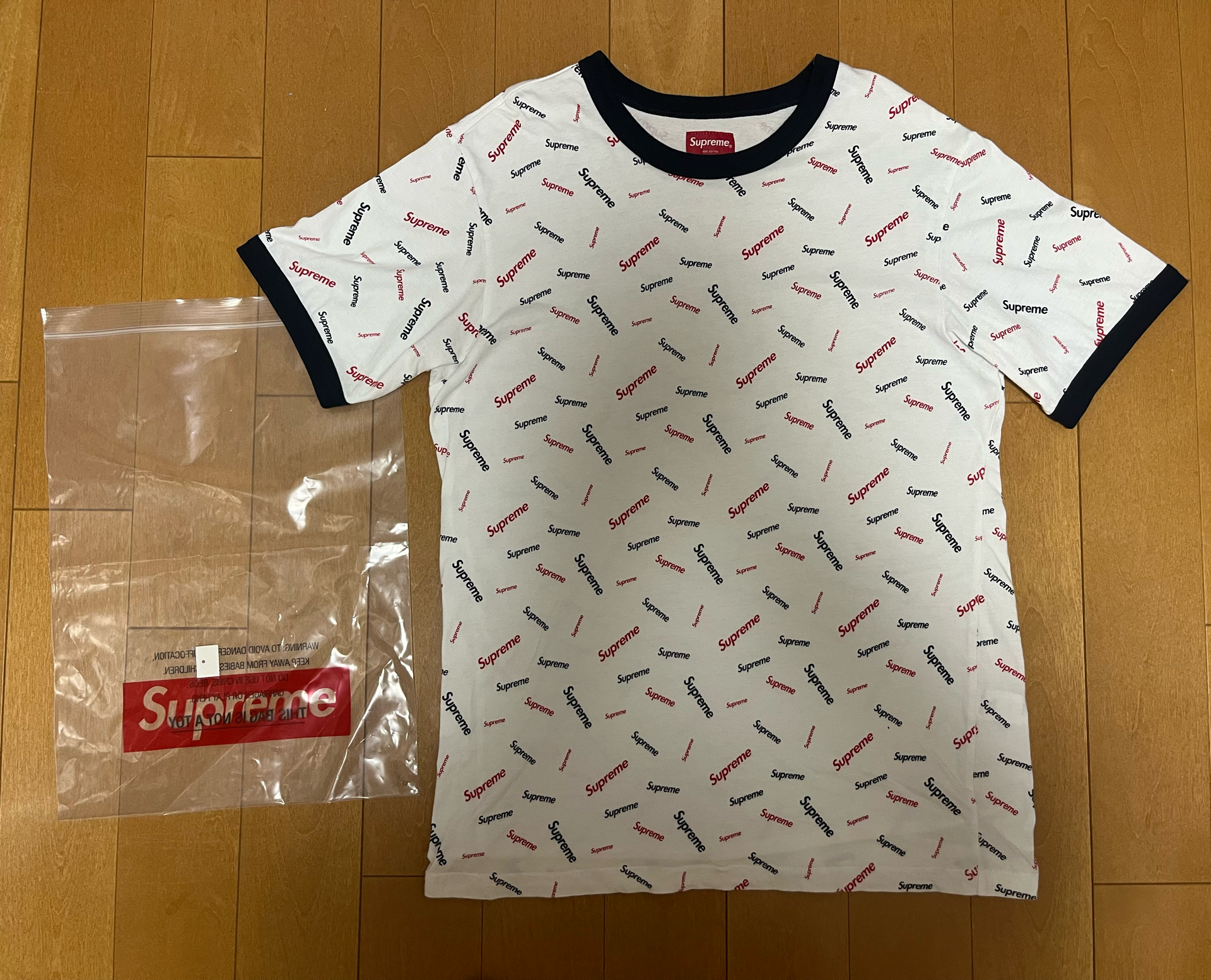 Supreme Scatter Ringer "White"
