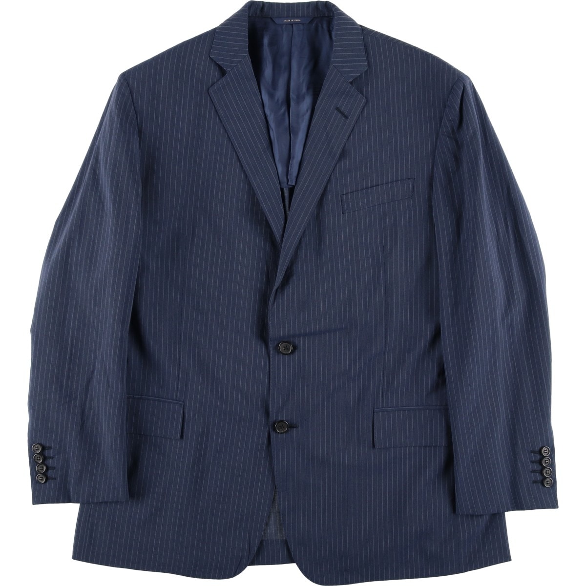 古着 ブルックスブラザーズ Brooks Brothers Regent BROOKSCOOL ストライプ柄 ウールテーラードジャケット メンズL相当/eaa613316