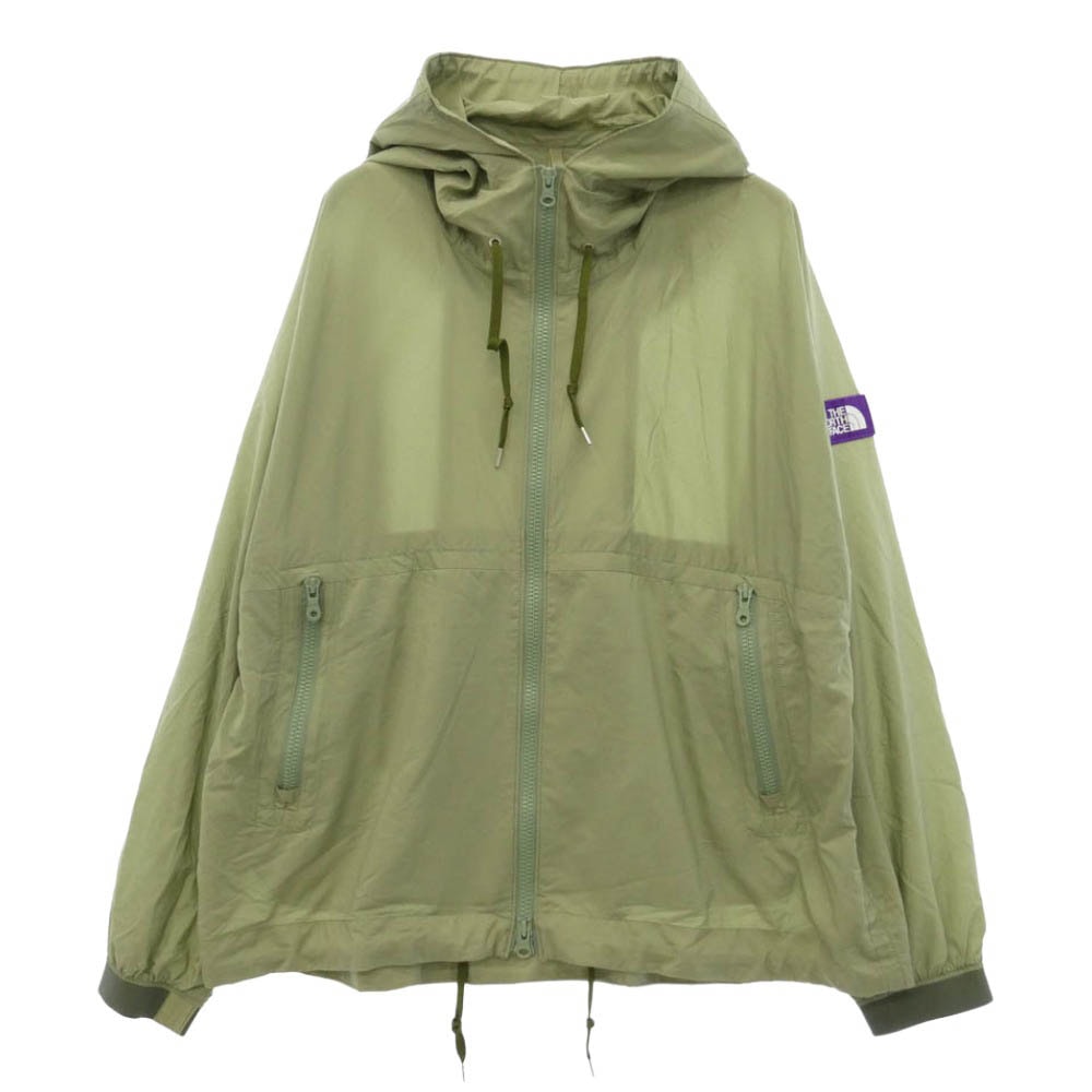 THE NORTH FACE ノースフェイス NP2010N PURPLE LABEL パープルレーベル PERTEX Mountain Wind Parka パーテックス マウンテン ウィンド パーカ ジャケット カーキ系 S【中古】