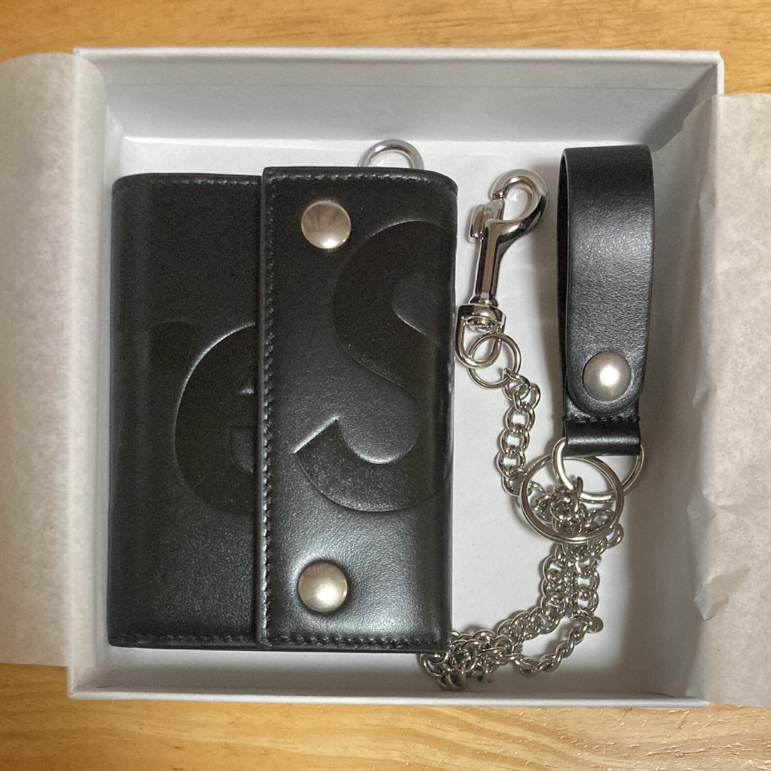 Supreme Leather Chain Wallet (25SS) 