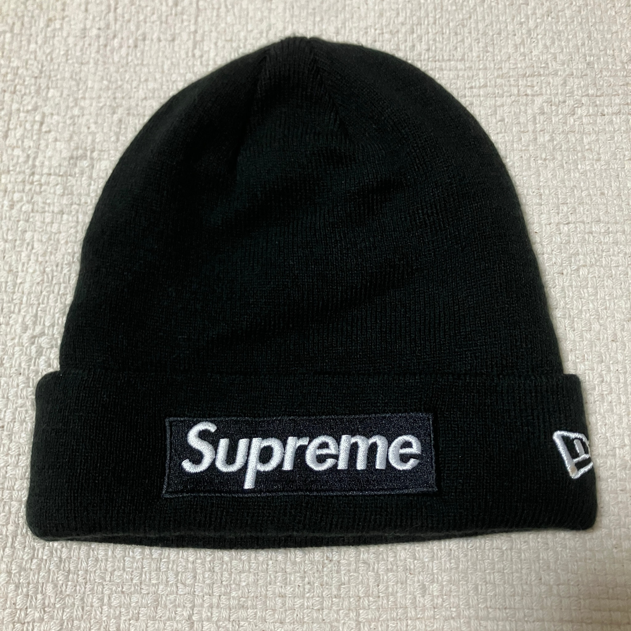 supreme ボックスロゴビーニー