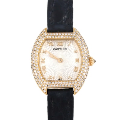 カルティエ トノー1910 YG/3D WA501251 YG クォーツ