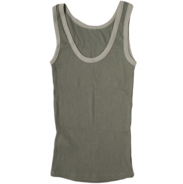 新品 BEAMS Planets ビームス プラネッツ 日本製 THE BASIC ワッフル タンクトップ 69-04-0011-458 Free MOCHA トップス g21784