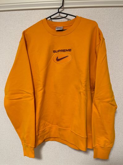 Supreme / Nike Jewel Crewneck "Orange"