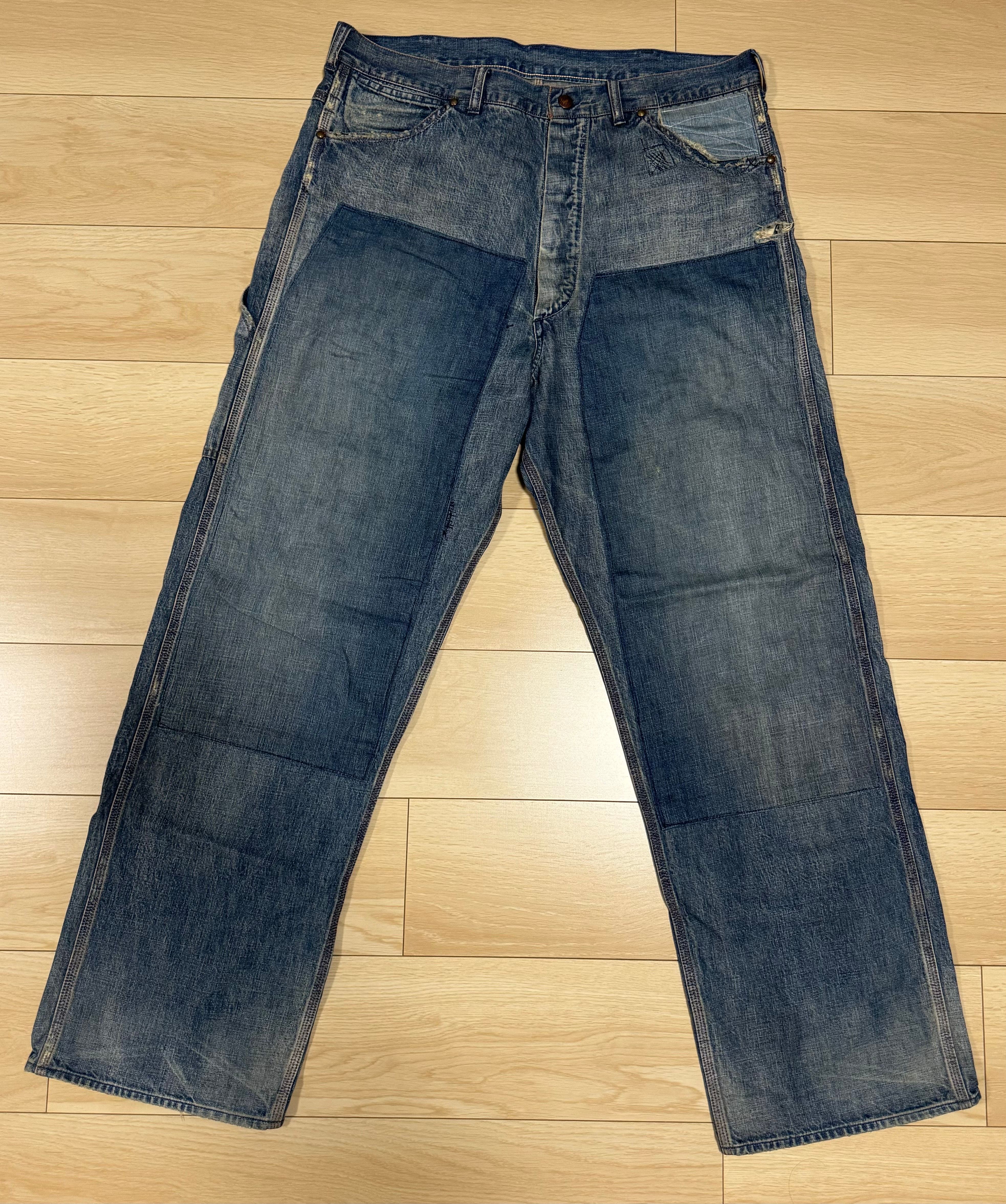 SAINT Mxxxxxx  23AW Painter Pants "Blue"