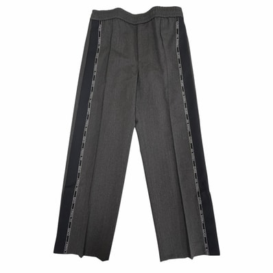 未使用品 グッチ パンツ グレー メンズ 48 798623 エンブロイダリー
