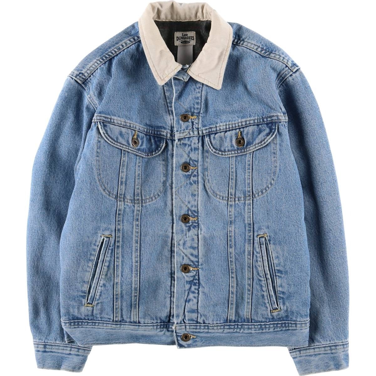 傷や汚れあり】古着 90年代 リー Lee DUNGAREES デニムジャケット G