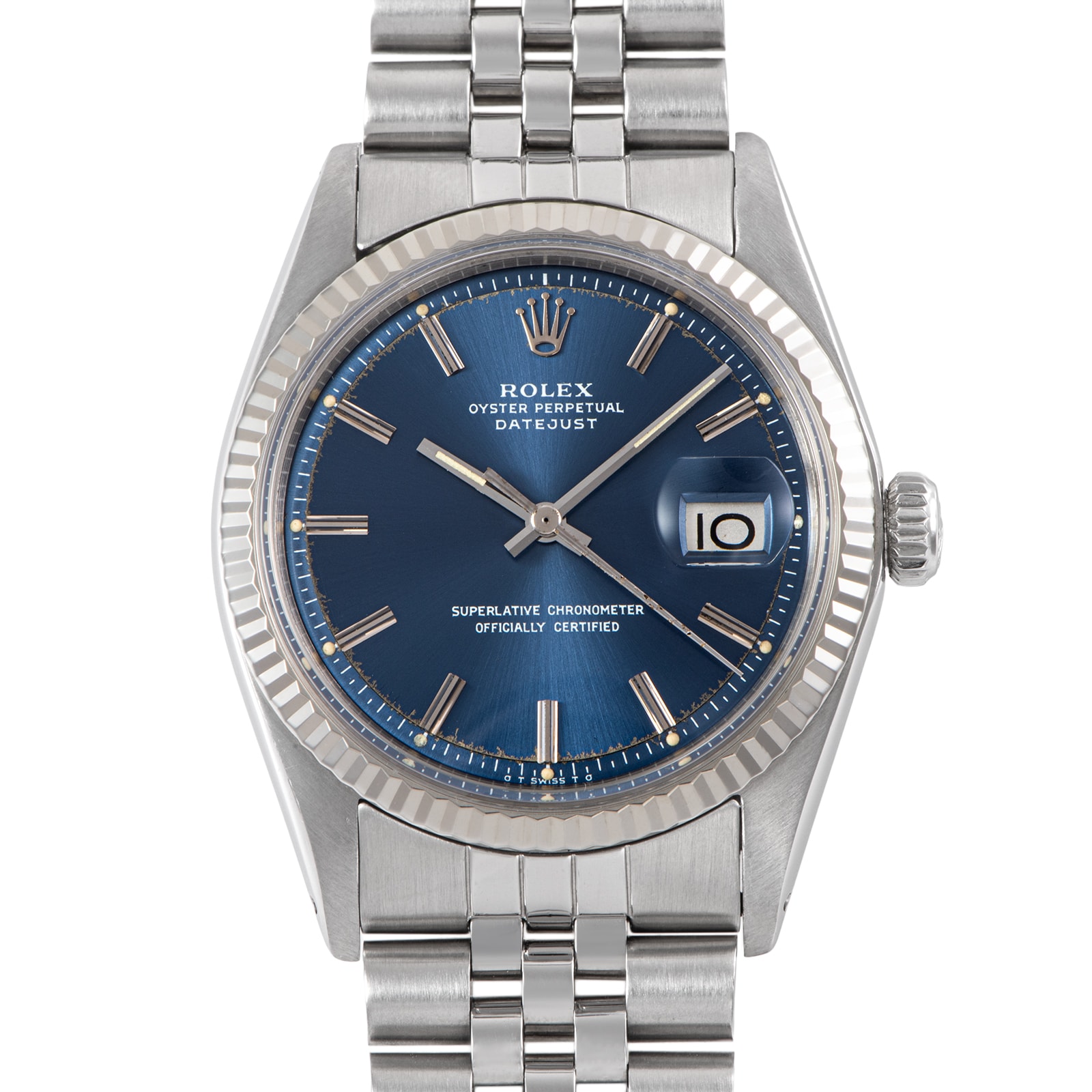 ROLEX ロレックス デイトジャスト Tritium シグマダイヤル 1973年製 1601 SS/WG【中古】